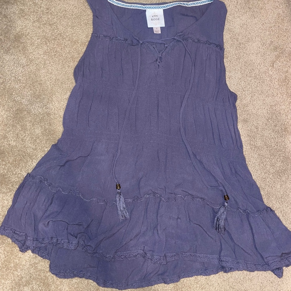 Flowy Knox Rose Tank top